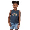 The Juniper Shop Mini Smiley Keep On Smiling Rainbow Toddler Tank - 2 of 4