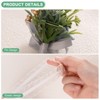 Unique Bargains Artificial Flowers Corsage Wristlet Wrist Corsage and Boutonnieres Set - 2 of 4