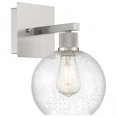 Access Lighting Port Nine 1 - Light Wall Light in  Brushed Steel