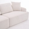 Hrinhom 102"W Full Sponge Compression Couch,Modern Sectional Sofa,No Assembly - 3 of 4