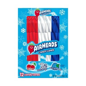 Airheads Christmas Candy Canes - 5.3oz/12ct - 1 of 4