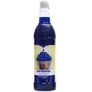 Gold Medal Sno-Kone Blue Raspberry Syrup, 25 oz Bottle – Classic Shaved Ice & Snow Cone Flavoring - 1 of 2