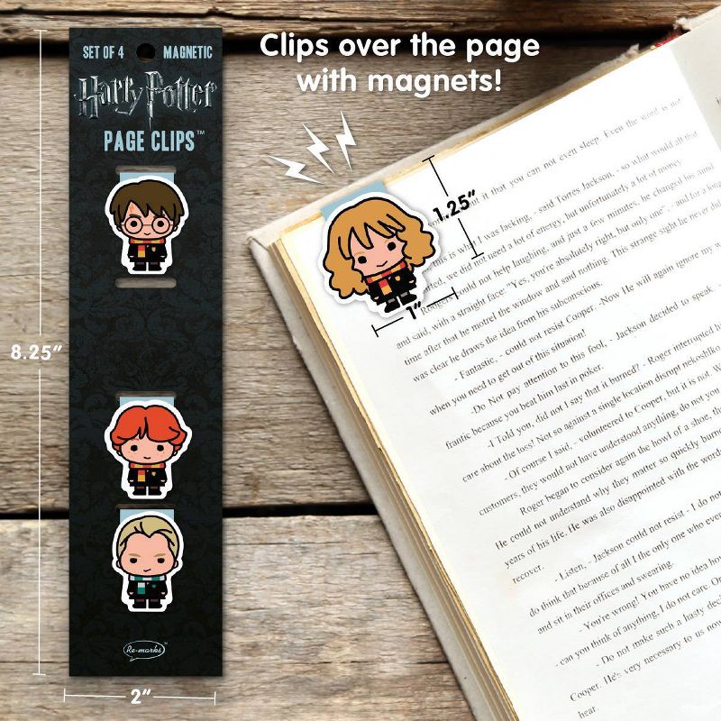 Harry Potter Chibi Wizards Page Clips, 3 of 4