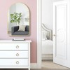 PexFix Bathroom Wall Mirror Large Metal Frame Wall Mounted Mirror for Bedroom Living Room Dresser Entryway Decor - 3 of 4