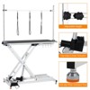 47'' Electric Dog Grooming Table, Heavy Duty Height Adjustable Lifting Grooming Table with Arm, Hooks, Leash, Pet Grooming Lift Table - 3 of 4