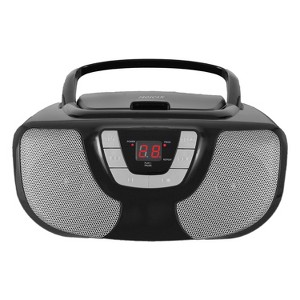 Proscan® CD/Radio Boom Box, PRCD1025 (Black) - 1 of 4