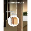 12 X 14 Ft Wood Pergola Kit with Retractable, All-Season Durability, High-Wind Rating, Durable,Wood Patio Pergola for Outdoor Patio - 4 of 4