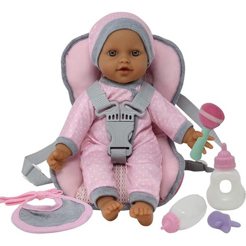 New York Doll Collection Dolls Mega Play set with Dolls High Chair