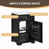 20-Inch Bathroom Vanity with Sink, Freestanding Cabinet with Soft-Close Door, Adjustable Shelf, and Ceramic Basin,Storage Vanity - 2 of 4
