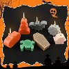 JDICTION 7 Pack Halloween Candle Molds: Skull, Spider Web, Pumpkin, Ghosts, Bat, Coffin - Fits Candles, Wax, Soap, Clay, Resin - 3 of 4