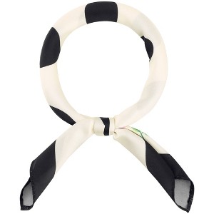 INSPIRE CHIC Women's Polka Dot Square Neckerchief Headband 27.56*27.56 inches(L*W) - 1 of 4