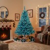 Northlight 6' Cerulean Blue Pine Artificial Christmas Tree, Unlit - 3 of 3