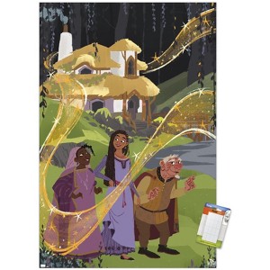 Trends International Disney Wish - Collage Poster 1 (Family) Unframed Wall Poster Prints - 1 of 4