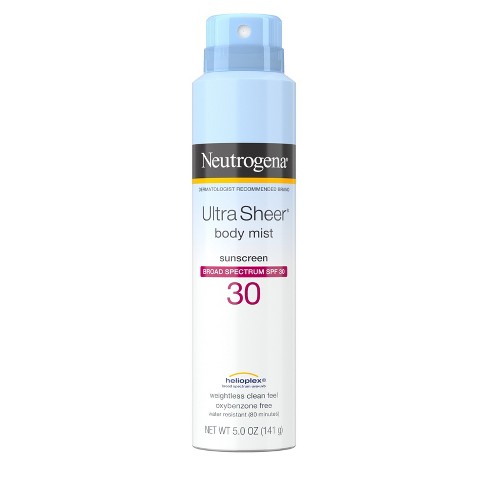 Neutrogena Ultra Sheer Lightweight Sunscreen Spray - SPF 30 - 5oz - image 1 of 4