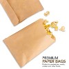 Stock Your Home Kraft Brown Paper Sandwich Bags (200 Pack) - 2 of 4
