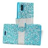Reiko iPhone X/iPhone XS Diamond Rhinestone Wallet Case in Blue - 2 of 4