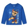 Paw Patrol Nickelodeon Boys Long Sleeve Shirt 3 Pack for Toddler and Big Kids - 3 of 4