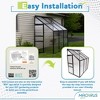 Machrus Ogrow 4 x 6 FT Walk-In Greenhouse with Sliding Door and Adjustable Roof Vent - 4 of 4