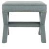Palmer Ottoman With Silver Nailhead - MCR4589 - Safavieh - 4 of 4