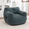 LIVAREEmlen Bean Bag Sofa Chair with Armrests Stuffed High-Density Foam, Lazy Sofa for Adults in Living Room,Bedroom Reading - 4 of 4