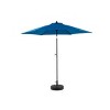 KWPZQEB 9' Outdoor Patio Umbrella, Outdoor Table Umbrella, Yard Umbrella with 6 Sturdy Ribs, Push Button Tilt and Crank (Base Not Included) - 4 of 4