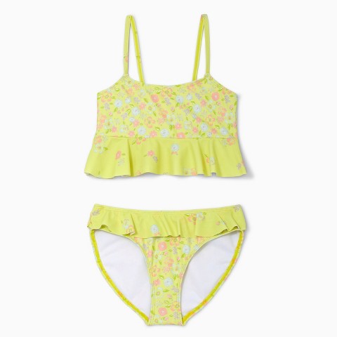 Rockets of Awesome Polka Dot Ruffle Bikini for Girls