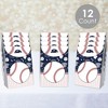 Big Dot of Happiness Batter Up - Baseball - Baby Shower or Birthday Gift Favor Bags - Party Goodie Boxes - Set of 12 - 2 of 4