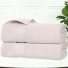 Classic Zero Twist Cotton Medium Weight Ultra-Soft Absorbent Towel Set by Blue Nile Mills - 2 of 4