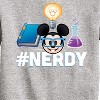 Boys' - Disney - Nerdy Mickey Graphic Long Sleeve Fleece Sweatshirt - image 2 of 4