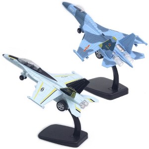 Kitcheniva F18 SU35 Airplane Toy Diecast With Light & Sound - 1 of 1