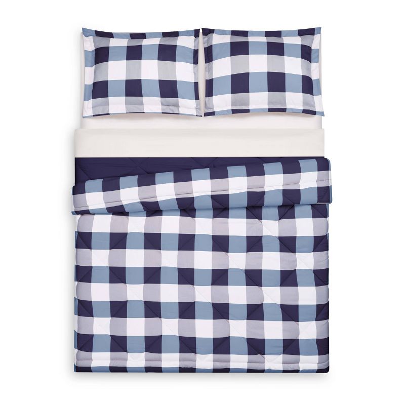 Truly Soft Everyday Buffalo Plaid Comforter Set, 5 of 7
