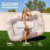 Sloosh Inflatable Pool Tanning Adult Float Pool for Adults Outdoor Backyard Tanning Floaties Tanning Bed Extra Large with 2 Drink Holders - 2 of 4