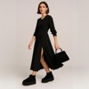 CUSHIONAIRE Hippy Women’s Platform Ankle Boots – Genuine Suede, Faux Fur Lining, Cozy Winter Slip-On Design, Comfortable Footwear - 4 of 4