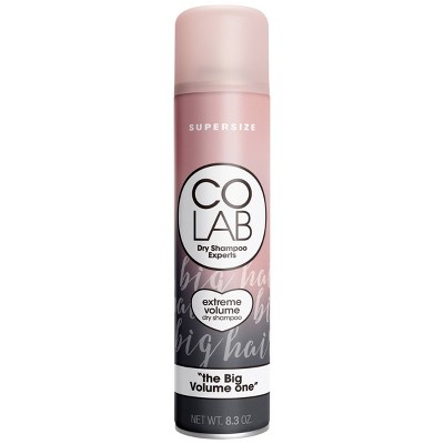 COLAB Extreme Volume Supersize Bergamot and Rose Scented Dry Shampoo - 8.3oz