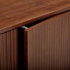 Tremolo  Modern Boho 4-Door Sideboard with Solid Wood & Contemporary Fluted Fronts - Teamson Home - 3 of 4