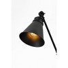 Elegant Lighting Ledger 1 light Black swing arm wall sconce - 4 of 4