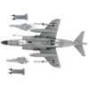 British Aerospace Sea Harrier FA.2 Aircraft with Missiles British Royal Navy "Air Power Series" 1/72 Diecast Model Hobby Master - 4 of 4