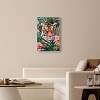 Art Remedy Tiger Hidden in Tropics Tropical Jungle Animals Wall Art Framed - 2 of 4