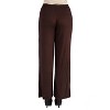 24seven Comfort Apparel Womens Comfortable Solid Color Palazzo Pants - 2 of 3
