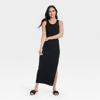 Women's Short Sleeve Midi T-shirt Dress - Universal Thread™ Brown Xs :  Target