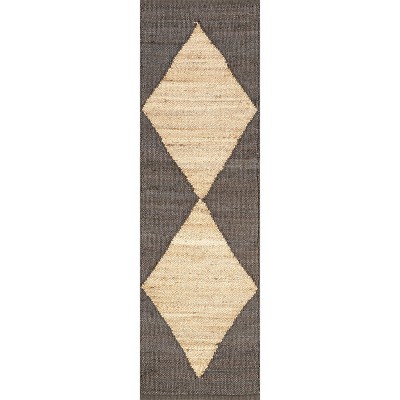 Nuloom Pandora Diamond Jute Indoor Area Rug