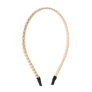 Unique Bargains Women's Cute Thin Chain Headbands 1 Pc - 1 of 4