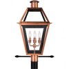 Quoizel Lighting Rue De Royal 4 - Light Post Light in  Aged Copper - 4 of 4