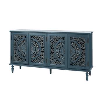 Emathides  63"Wide Sideboard with Solid Wood Legs |KARAT HOME