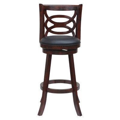 Sienna 24" Counter Height Barstool Hardwood/Cherry - Boraam