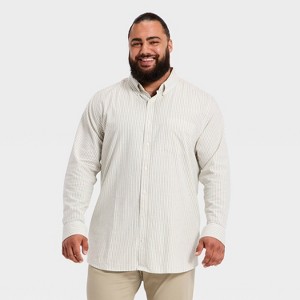 Men's Long Sleeve Oxford Shirt - Goodfellow & Co™ - 1 of 3