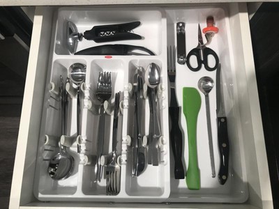 OXO Large Expandable Utensil Organizer – The Kitchen