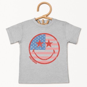 The Juniper Shop SmileyWorld Flag Smiley Face Toddler Short Sleeve Tee - 1 of 4