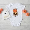 The Juniper Shop Trick Or Treat Skull Baby Bodysuit - 2 of 3