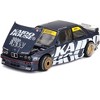 BMW M3 (E30) "Kaido Works V1" Dark Blue Metallic with Graphics "Kaido House" Special 1/64 Diecast Model Car by Mini GT - 3 of 4